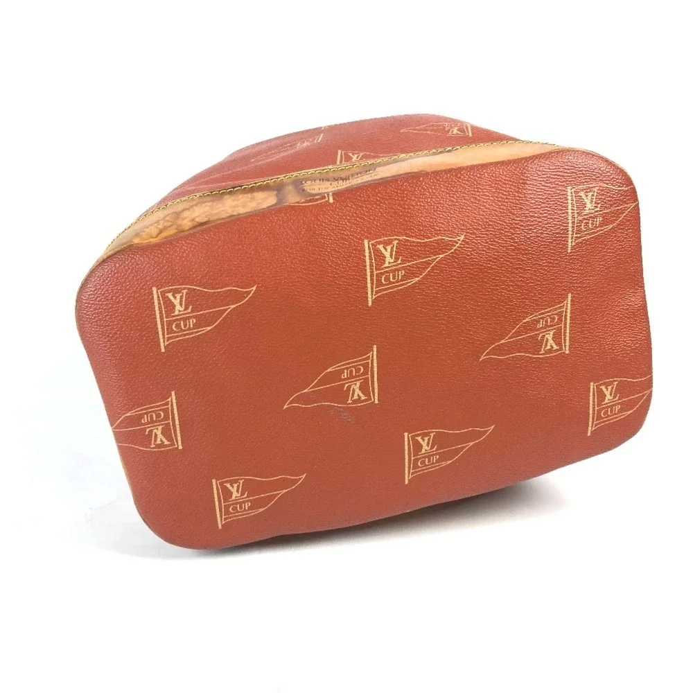 LOUIS VUITTON Brown Leather Shoulder Bag